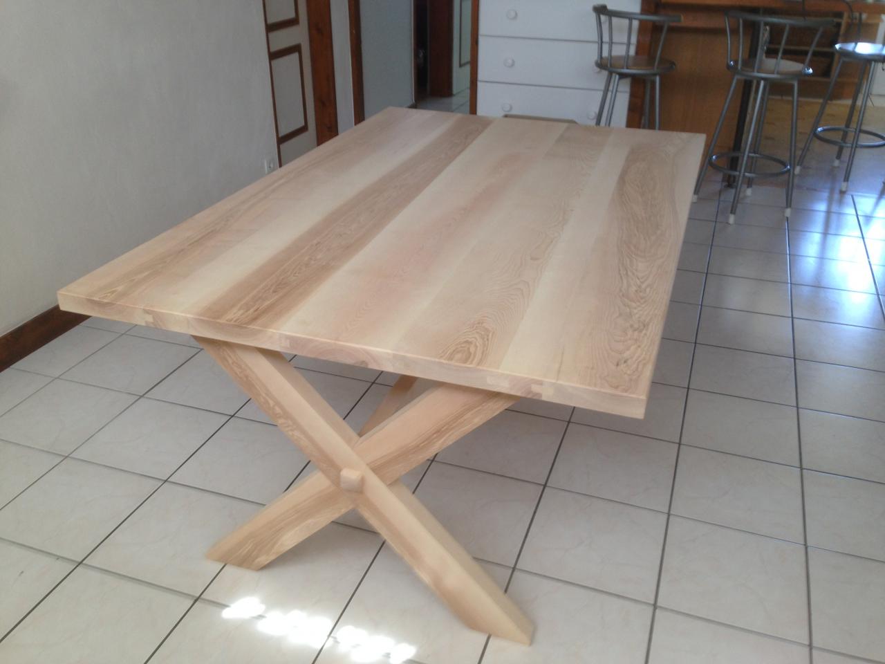table chataignier